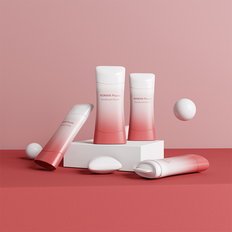 بسته بندی دئودورانت پلاستیکی خالی 75 میلی لیتری ژل ضدآفتاب رول تاب استیک ظرف لوله پلاستیکی