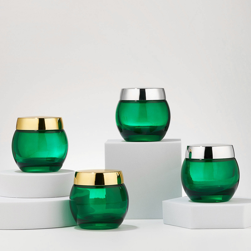 پارچ لوسیون بدن خالی شیشه ای شیشه ای شفاف