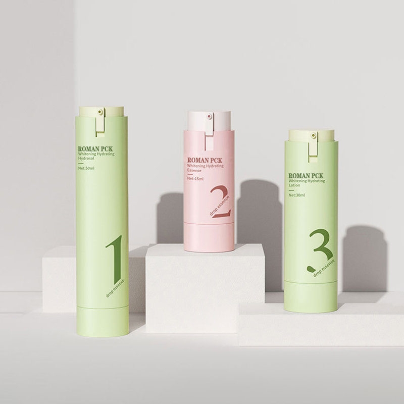 بطری پمپ بدون هوا 15 میلی لیتر 30 میلی لیتر ظروف لوازم آرایشی قابل شارژ مجدد 50 میلی لیتر بهترین پایه آرایش و سرم ها