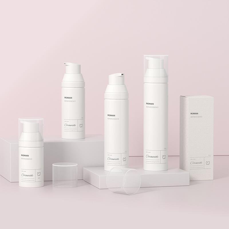 بطری پمپ بدون هوا برای کرم صورت Cosmetic Spf کرم ضد آفتاب ظرف بطری بسته بندی لوازم آرایشی با کیفیت بالا بطری پمپ بدون هوا برای کرم صورت Cosmetic Spf کرم ضد آفتاب ظرف بطری بسته بندی لوازم آرایشی با کیفیت بالا