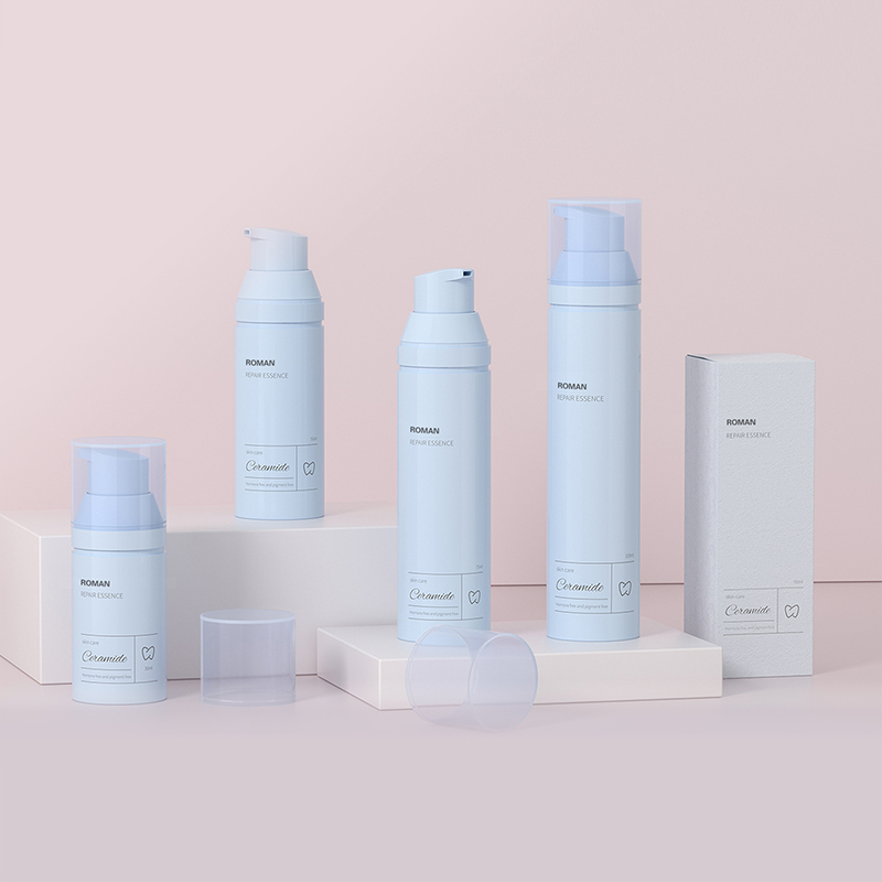 بطری پمپ بدون هوا برای کرم صورت Cosmetic Spf کرم ضد آفتاب ظرف بطری بسته بندی لوازم آرایشی با کیفیت بالا