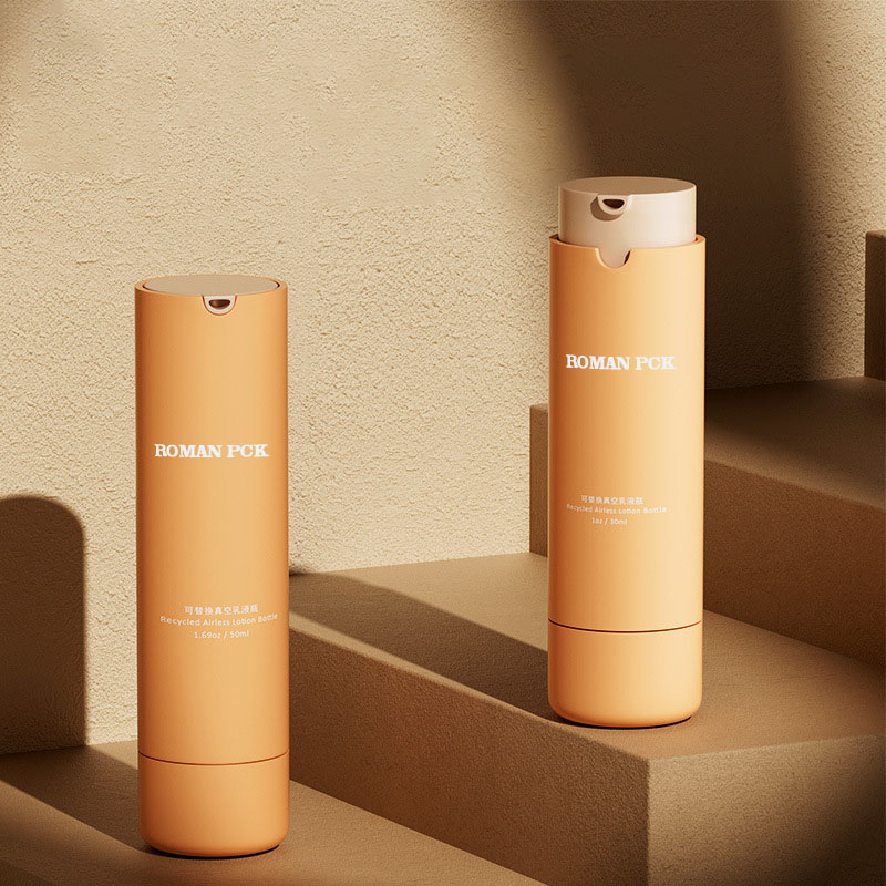بسته بندی سرم آرایشی مراقبت از پوست کرم لوسیون PP بطری پلاستیکی 15 میلی لیتری 30 میلی لیتری 50 میلی لیتری