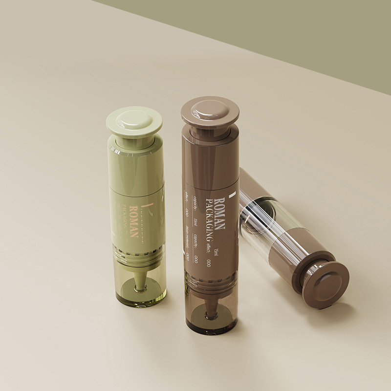 بطری بدون هوا لوسیون پلاستیکی قابل حمل 10 میلی لیتری 15 میلی لیتری 20 میلی لیتری سرنگ بسته بندی آرایشی و بهداشتی سرنگ کرم چشم سفارشی بطری بدون هوا لوسیون پلاستیکی قابل حمل 10 میلی لیتری 15 میلی لیتری 20 میلی لیتری سرنگ بسته بندی آرایشی و بهداشتی سرنگ کرم چشم سفارشی