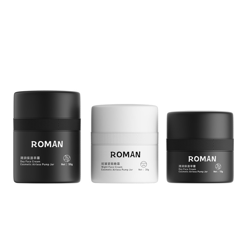 15 میلی لیتر 30 میلی لیتر 50 میلی لیتر سفید مشکی دوجداره خالی PP پلاستیکی خالی پرس لوسیون کرم مرطوب کننده بطری سرم با پمپ 15 میلی لیتر 30 میلی لیتر 50 میلی لیتر سفید مشکی دوجداره خالی PP پلاستیکی خالی پرس لوسیون کرم مرطوب کننده بطری سرم با پمپ