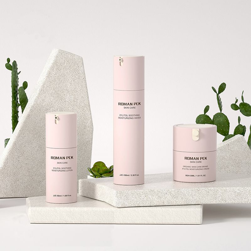 بسته بندی لوازم آرایشی صورت خالی پلاستیکی 15 میلی لیتری 30 میلی لیتری 50 میلی لیتری پمپ بدون هوا شیشه های پلاستیکی مات شده کرم دور چشم، شیشه های بدون هوا