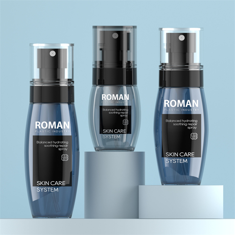 40 میلی لیتر 60 میلی لیتر 80 میلی لیتر ضد آفتاب مشکی اسپری مه پاش بدن عطر ظرف پلاستیکی بطری پمپ پودر مو