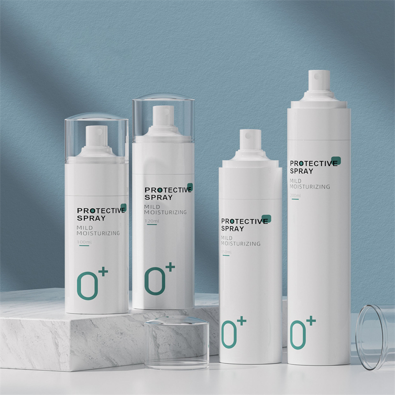 Fine Mist Facial Antioxidant Hydrating 100ml 120ml 150ml 200ml White Cylinder PET Big Plastic Mist Spray PET