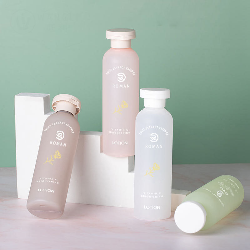 100 میلی‌لیتر، 150 میلی‌لیتر، 200 میلی‌لیتر، 250 میلی‌لیتر روغن ضروری بطری خالص شبنم مات، پوشش پت پت، محصولات مراقبت از پوست، بطری تونر واتر اسانس بطری