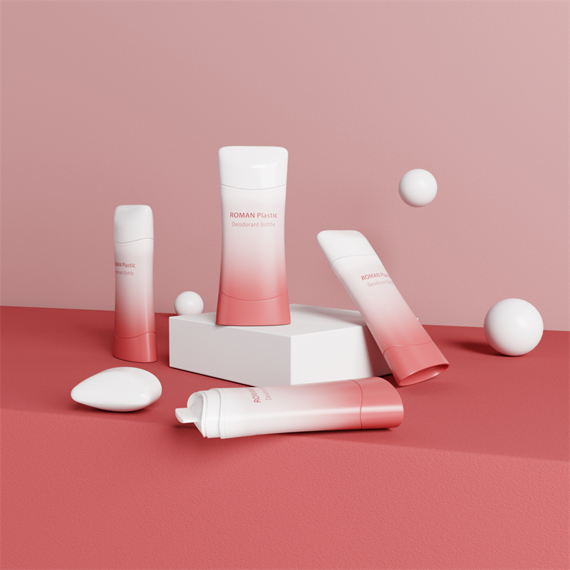 بطری دئودورانت مستقیم گرد آرایشی با ظرفیت و رنگ های متعدد