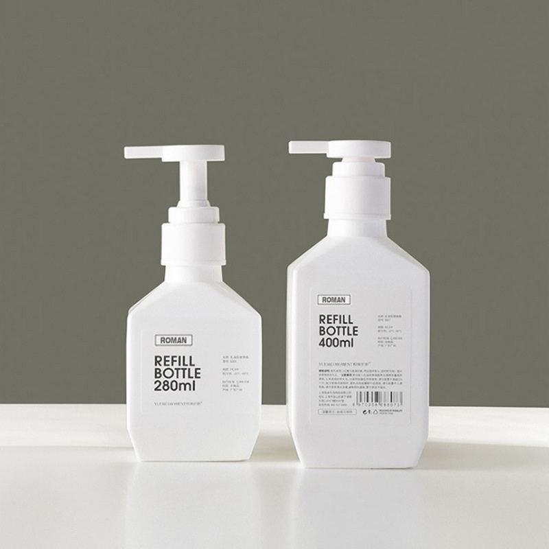 300 میلی لیتر 400 میلی لیتر 600 میلی لیتر PE پلاستیکی بطری های شامپو بطری های لوسیون شستشوی بدن بطری شیر بدن برای بسته بندی لوازم آرایشی 300 میلی لیتر 400 میلی لیتر 600 میلی لیتر PE پلاستیکی بطری های شامپو بطری های لوسیون شستشوی بدن بطری شیر بدن برای بسته بندی لوازم آرایشی