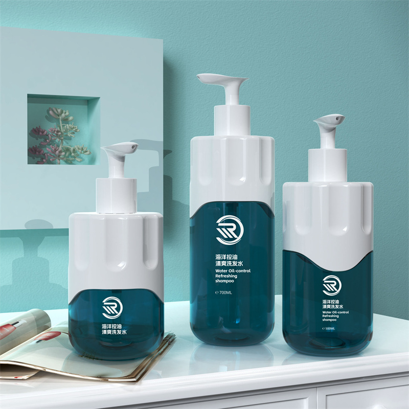 بطری های شامپو PET PCR 10oz 300ml 500ml 700ml لوسیون بدن ممتاز ژل دوش روغن مو بسته بندی با پمپ لوسیون بطری های شامپو PET PCR 10oz 300ml 500ml 700ml لوسیون بدن ممتاز ژل دوش روغن مو بسته بندی با پمپ لوسیون