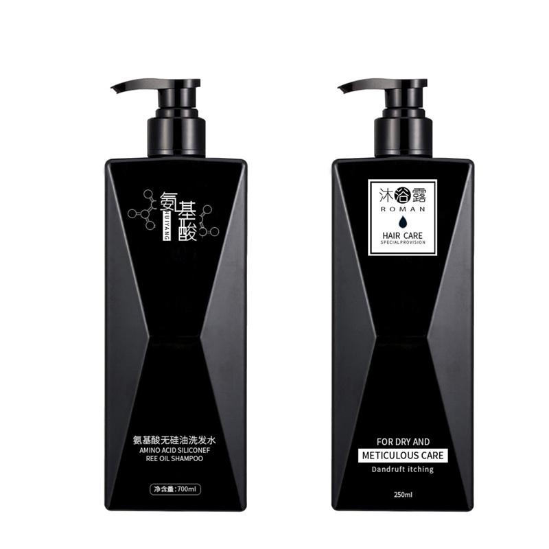 استوک 700 میلی لیتری بسته بندی شامپو پلاستیکی مات به سبک کره ای برای شامپو خانگی در بطری مایع دستشویی سطح ظاهری بالا استوک 700 میلی لیتری بسته بندی شامپو پلاستیکی مات به سبک کره ای برای شامپو خانگی در بطری مایع دستشویی سطح ظاهری بالا