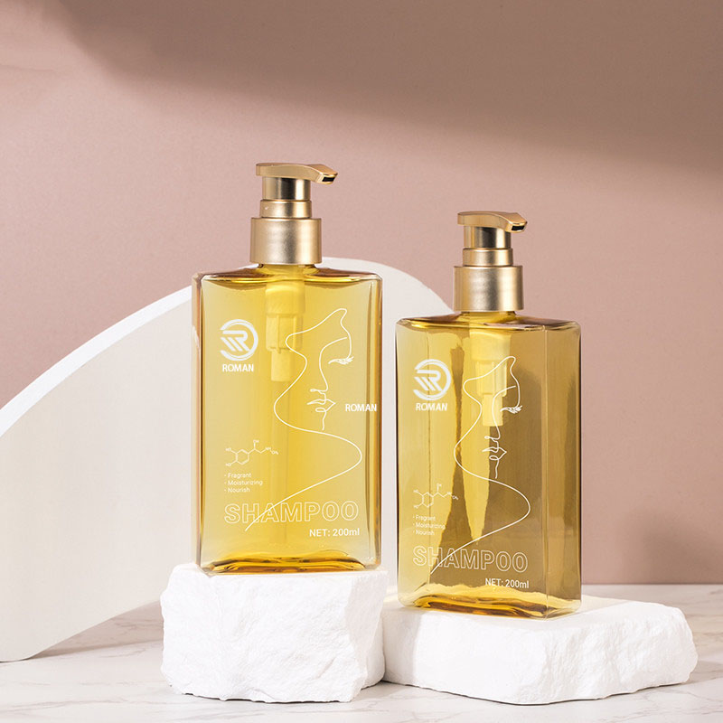 150 میلی لیتر 200 میلی لیتر ژل دوش مربع تخت لوسیون بدن شستشوی صورت بطری پمپ طلایی روغن پاک کننده آرایش پوست
