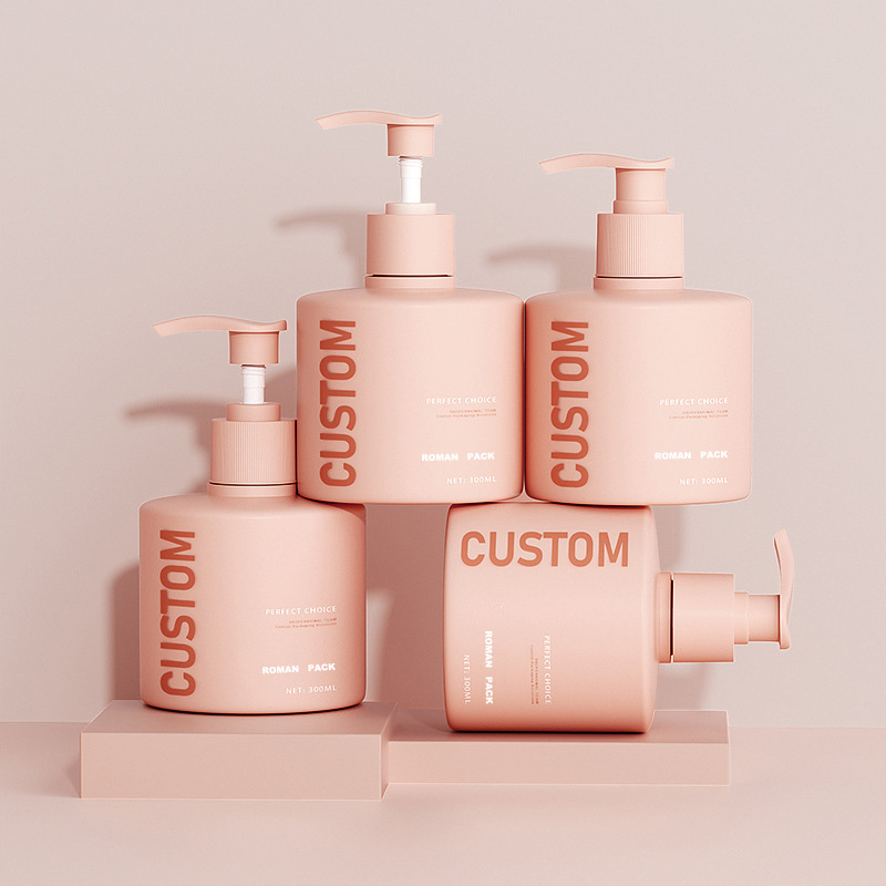 Macaron Painting Cleaning Plastic Dumpy Bottle 200ml 300ml 500ml شامپو نرم کننده با لوسیون پمپ ژل دوش مو Macaron Painting Cleaning Plastic Dumpy Bottle 200ml 300ml 500ml شامپو نرم کننده با لوسیون پمپ ژل دوش مو