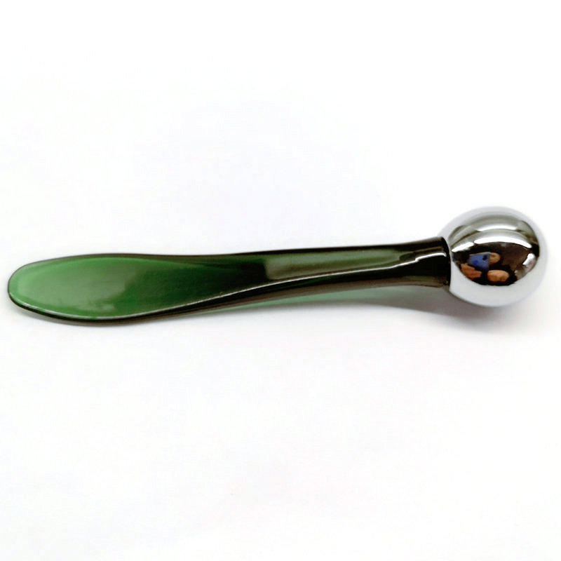 کرم دور چشم ماساژور غلتکی صورت اسکوپ آرایش صورت قاشق رزگلد مینی فلزی اسپاتول آرایشی استیل ضد زنگ کرم دور چشم ماساژور غلتکی صورت اسکوپ آرایش صورت قاشق رزگلد مینی فلزی اسپاتول آرایشی استیل ضد زنگ