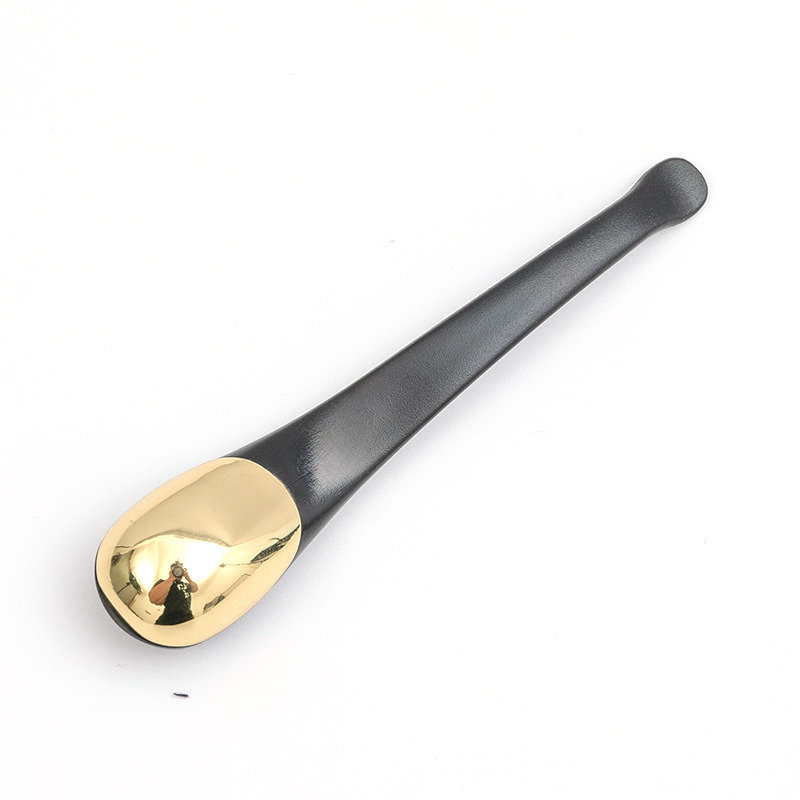 قاشق اسپاتولا آرایشی طلایی نقره ای کرم دور چشم با کیفیت بالا قاشق ماسک آرایش آرایش صورت