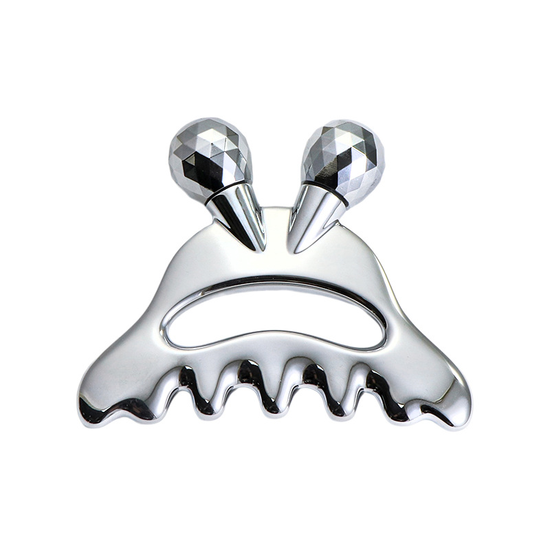 غلتک ماساژ صورت آلیاژ روی با ماساژ سر